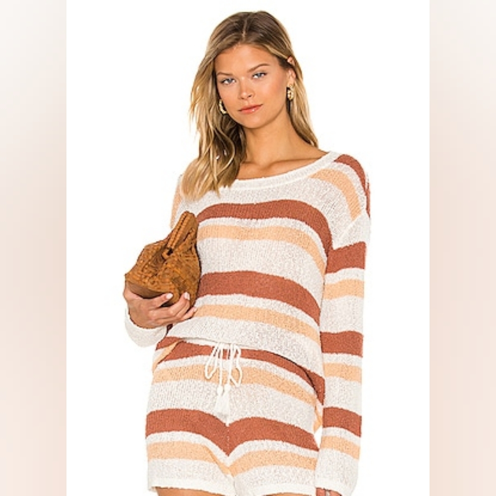 L*space Oasis Sweater In Oasis Stripe Sz S MSRP $110 SOLD ON REVOLVE